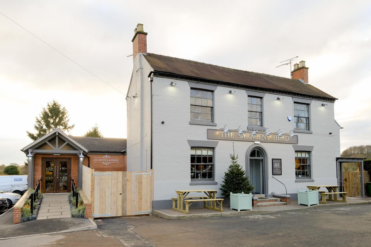 The Saracens Head Bed and Breakfast Stafford Buitenkant foto